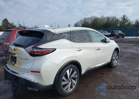 2021 Nissan Murano Sl Intelligent Awd z USA, uszkodzony, nr VIN 5N1AZ2CSXMC118463